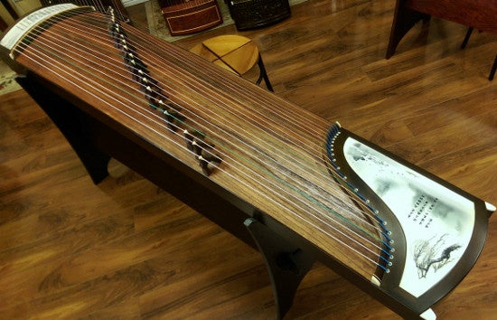 Sound of China Blackwood Guzheng with Chinse Brush Painting "Spring Breeze"