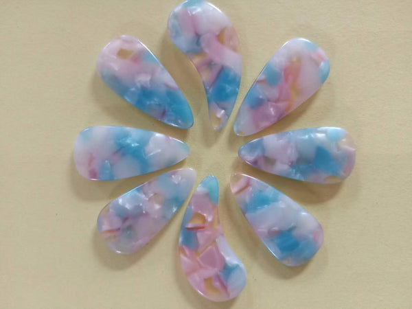 Colorful Guzheng Picks (PA) - Both Hands Thickness 2.8mm