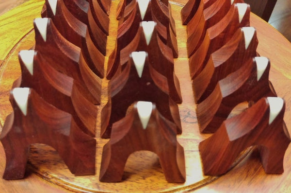 Red Padauk 21 Bridge Set